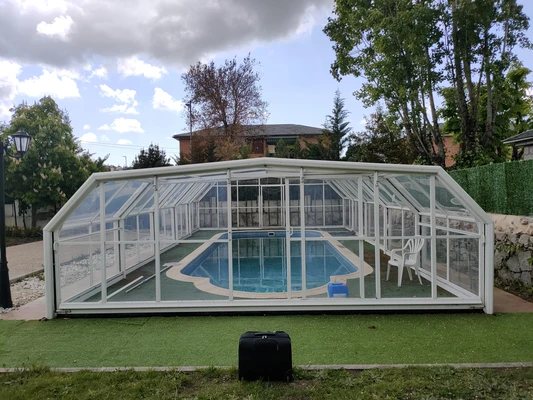 Reparación cubierta de piscina rafael